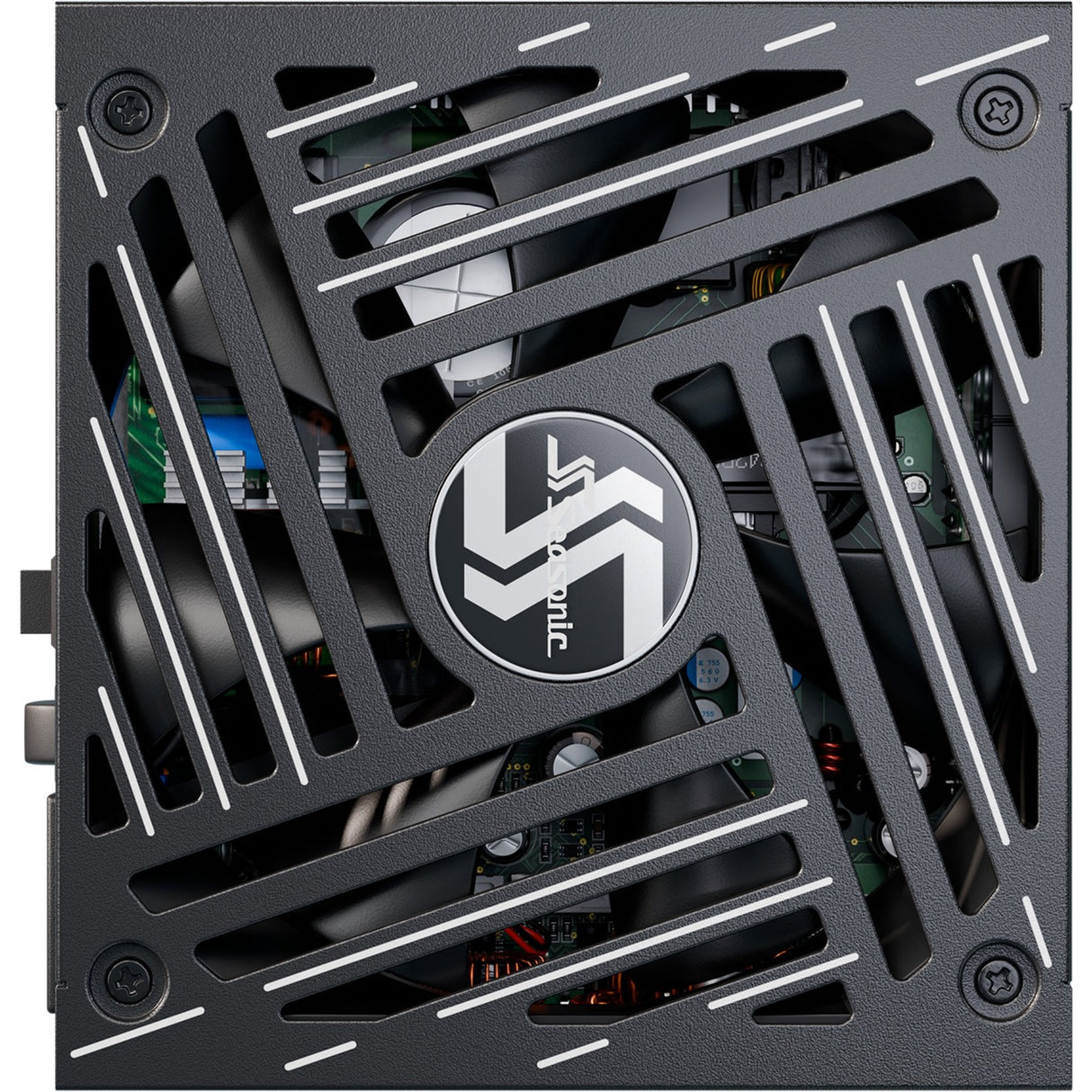 Seasonic focus gx-1000-v4 atx3.1 modulaire 1000 watt voeding (zwart, 1x 12vhpwr, 3x pcie)