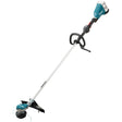 Makita accu bosmaaier dur368lz grastrimmer (blauw zwart, accu niet inbegrepen)