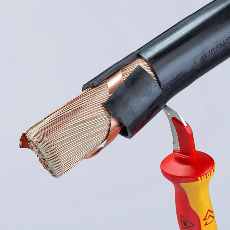 Knipex kabelmes met glijschoen 155 mm vde