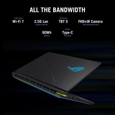Asus rog strix g18 g815lr-s9103w 18 copilot+ gaming laptop (zwart grijs | core ultra 9 275hx | rtx 5070 ti | 32 gb | 2 tb ssd)