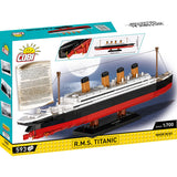 Cobi historical collection - r.m.s. titanic constructiespeelgoed (schaal 1:700)
