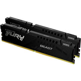 Kingston fury beast 32 gb ddr5-5200 (2x 16 gb) werkgeheugen (zwart, kf552c40bbk2-32, xmp 3.0)