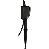 Brennenstuhl tuincontactdoos met aardspies 1154430 stekkerdoos (zwart, 1,4 meter, ip44)