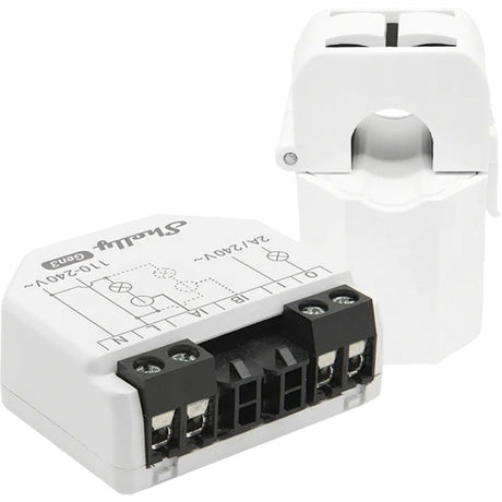 Shelly em gen3 - (1 x 50a ct included) elektriciteitsmeter bluetooth, wifi