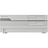 Silverstone flp01 htpc behuizing (crème | 2x usb-a | 1x usb-c)