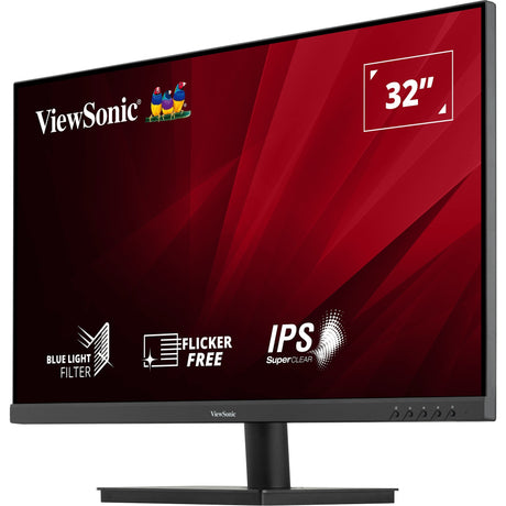 Viewsonic va3209-2k-mhd 31.5 monitor (zwart, 1x displayport, 2x hdmi)