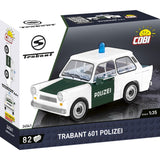 Cobi youngtimer collection - trabant 601 polizei constructiespeelgoed (schaal 1:35)