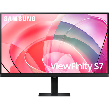 Samsung viewfinity s7 s27d702eau 27 4k ultra hd monitor (zwart, 1x displayport, 1x hdmi)