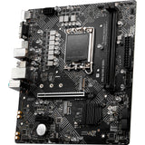 Msi pro h610m-g ddr4 socket 1700 moederbord (gb-lan, sound, µatx)
