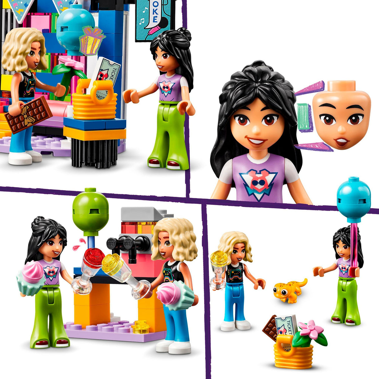 Lego friends - karaoke muziekfeestje constructiespeelgoed (42610)