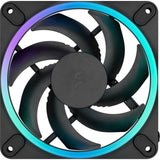 Fractal design momentum 12 rgb case fans (zwart, 3 stuks, 120 x 120 x 25 mm, pwm)
