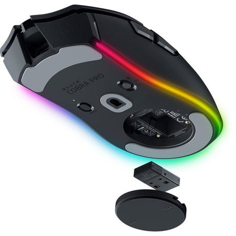Razer cobra pro gaming muis (zwart, 30.000 dpi, chroma rgb)