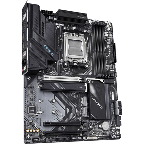 Gigabyte x870 gaming wifi6 socket am5 moederbord (zwart grijs, raid, 2.5gb-lan, wi-fi 6, bt, sound, atx)