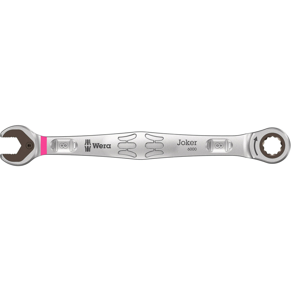 Wera 9631 magneetstrip 6000 joker 2 steek-ringratelsleutelset moersleutel (5‑delig)