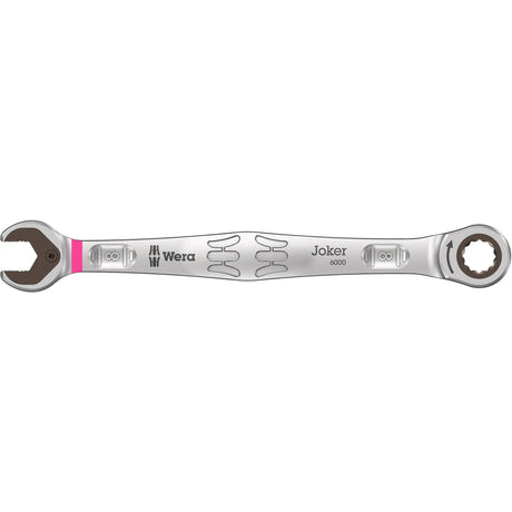 Wera 9631 magneetstrip 6000 joker 2 steek-ringratelsleutelset moersleutel (5‑delig)