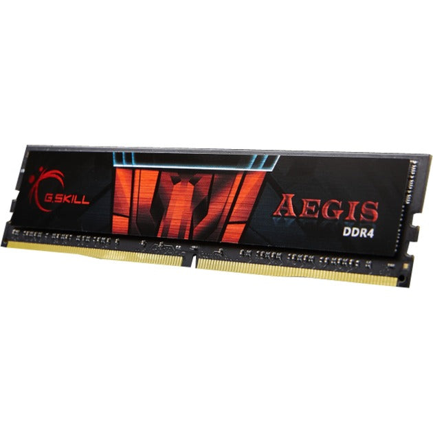 G.skill aegis 16 gb ddr4-3000 (2x 8 gb) werkgeheugen (zwart, f4-3000c16d-16gisb, xmp 2.0)