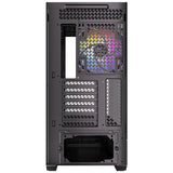 Antec c7 argb midi tower behuizing (zwart | 2x usb-a | 1x usb-c | tempered glass)
