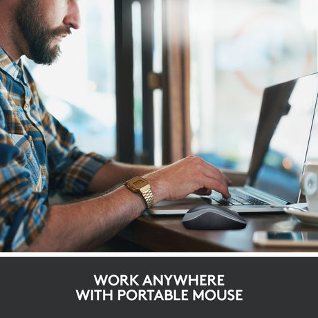 Logitech wireless mouse m185 (grijs, retail)