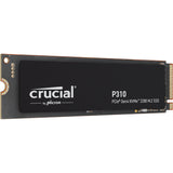 Crucial p310 500 gb ssd (zwart, ct500p310ssd8, pcie gen 4.0 x4, nvme 2.0)