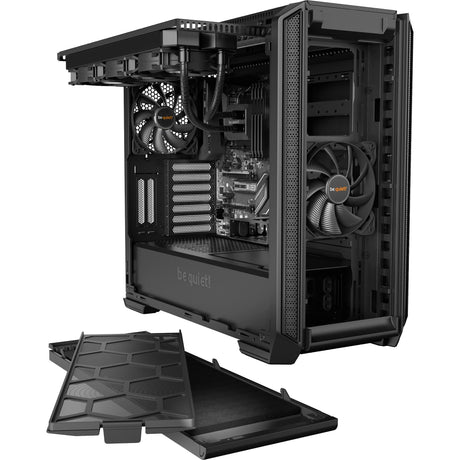 Be quiet! silent base 601 midi tower behuizing (zwart | 3x usb-a)