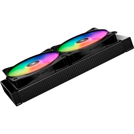 Be quiet! light wings lx pwm high-speed rgb case fans (zwart, 3 stuks, 140 x 140 x 25 mm)