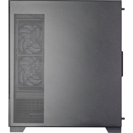 Silverstone lucid 05 mini tower behuizing (zwart | 2x usb-a | 1x usb-c | rgb | tempered glass)