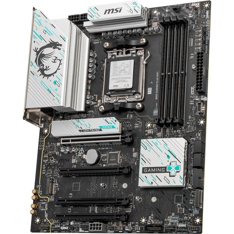 Msi b850 gaming plus wifi socket am5 moederbord (raid, 5gb-lan, wi-fi 7, bt, sound, atx)
