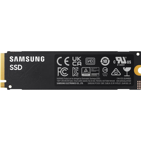 Samsung 990 1 tb ssd (mz-v9v1t0bw, pcie gen 4.0 x4, nvme 2.0)