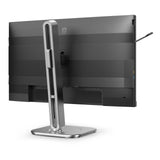 Philips 24b2g5200 23.8 monitor (zilver zwart, vga, hdmi, displayport, usb, audio, 100 hz)