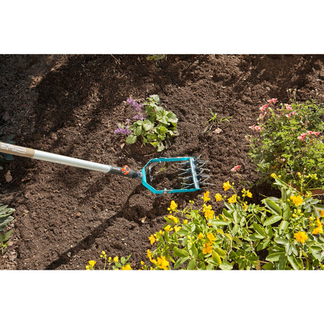 Gardena combisystem sterfrees met wiedmes schoffel (turquoise, 3195-20)
