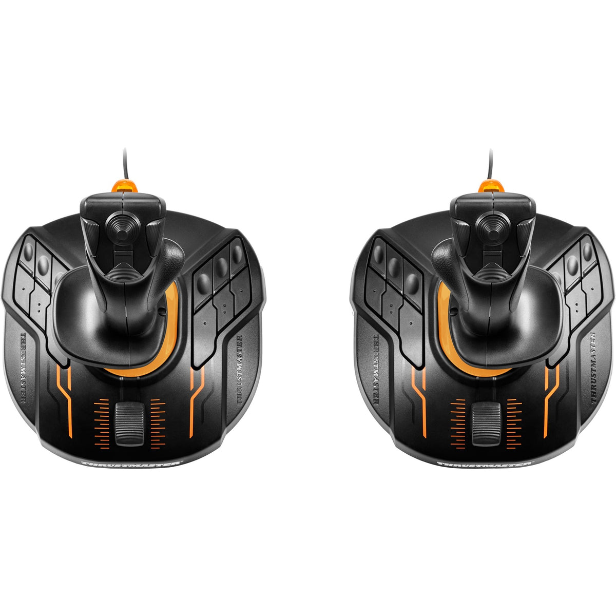 Thrustmaster t.16000m fcs space sim duo joystick (zwart oranje, pc)