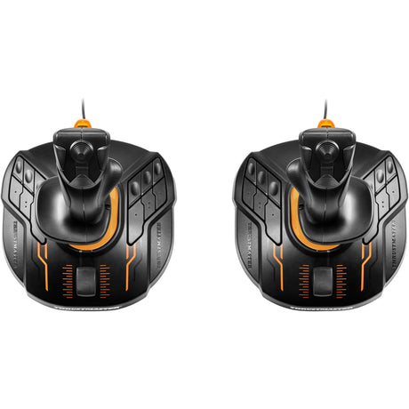 Thrustmaster t.16000m fcs space sim duo joystick (zwart oranje, pc)