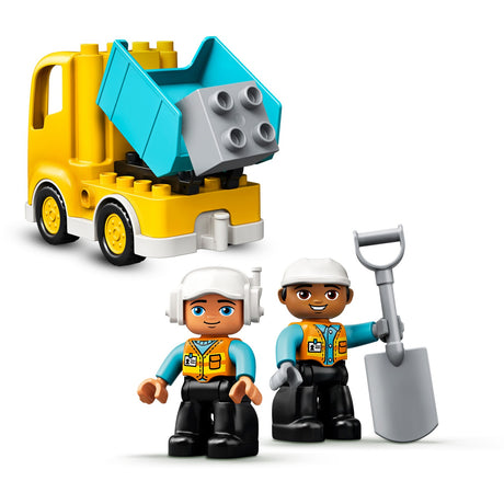Lego duplo truck tracked excavator 10931