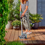 Gardena accu-multireiniger aquabrush patio 18v p4a - gebruiksklare set