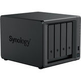 Synology diskstation ds925+ nas (zwart, 2x 2.5gb-lan, 2x usb-a)