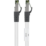 Goobay netwerkabel cat.8.1 s ftp (wit, 2 meter)