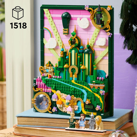 Lego - emerald city muurkunst - wicked - 75685