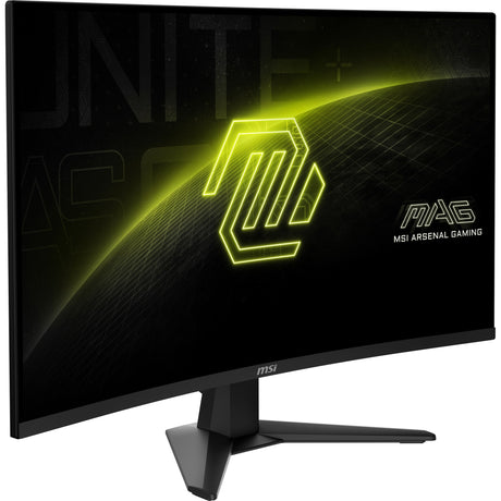 Msi mag 32cq6f 31.5 curved gaming monitor (zwart, 1x displayport, 2x hdmi, 180 hz)