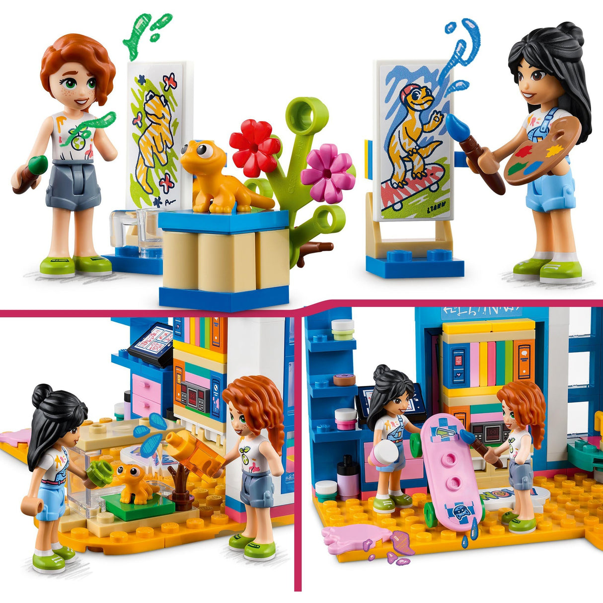 Lego friends - lianns kamer constructiespeelgoed (41739)