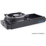 Alphacool shroud decoupling 120mm (7mm thick) inbouwframe (zwart)