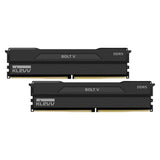 Klevv bolt v 32 gb ddr5-6000 (2x 16 gb) werkgeheugen (zwart, kd5agu880-60a300h, xmp 3.0, expo)