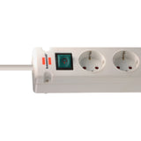 Brennenstuhl bremounta stekkerdoos 5-voudig met 2 usb c-laadcontactdozen (wit, 5x stekker, 2x usb-c, 2x usb c)