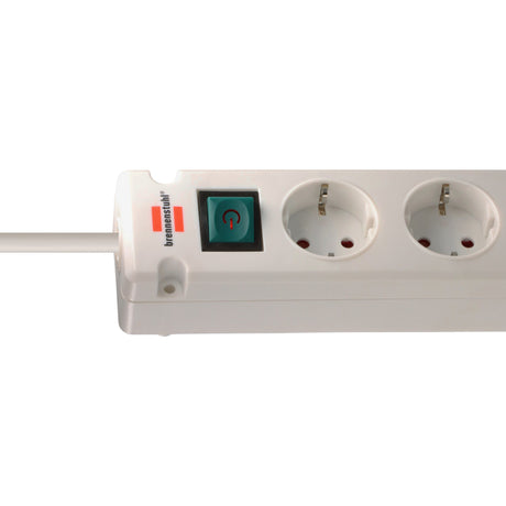 Brennenstuhl bremounta stekkerdoos 5-voudig met 2 usb c-laadcontactdozen (wit, 5x stekker, 2x usb-c, 2x usb c)