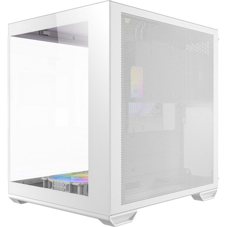 Antec cx60m argb mini tower behuizing (wit | 3x usb-a | rgb | tempered glass)