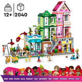 Lego friends - heartlake city appartementen en winkels constructiespeelgoed (42670)