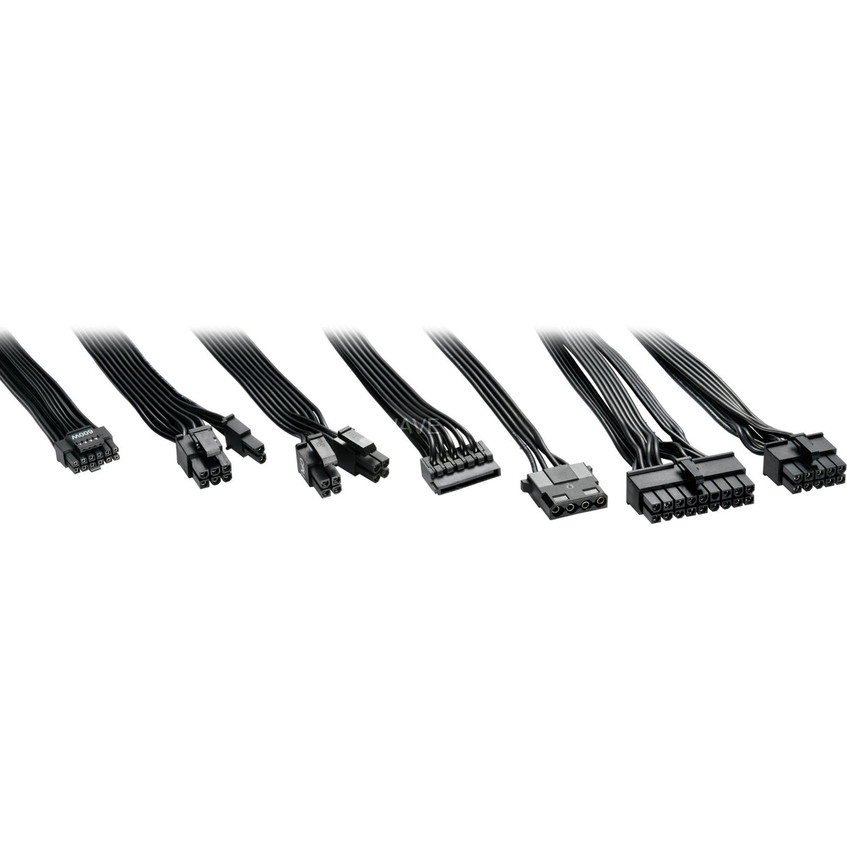 Sharkoon rebel p20 modulaire 1200 watt voeding (zwart, 1x 12vhpwr, 4x pcie)