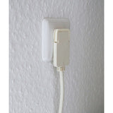 Brennenstuhl hoogwaardige kunststof verlengkabel met platte stekker single 2m wit