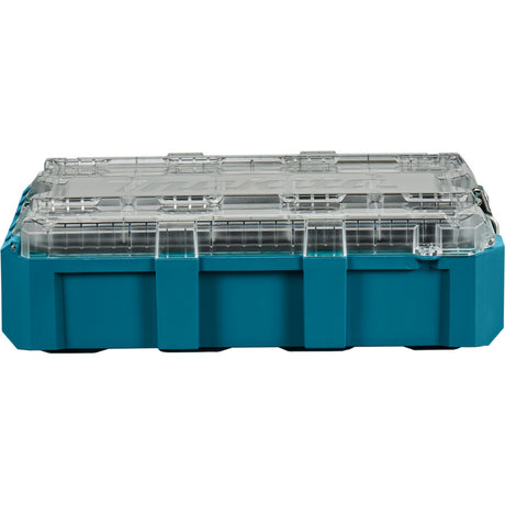 Makita maktrak organizer medium p-91045 gereedschapsbox (blauw zwart)
