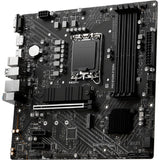 Msi pro b760m-p ddr4 socket 1700 moederbord (zwart, raid, gb-lan, sound, µatx)