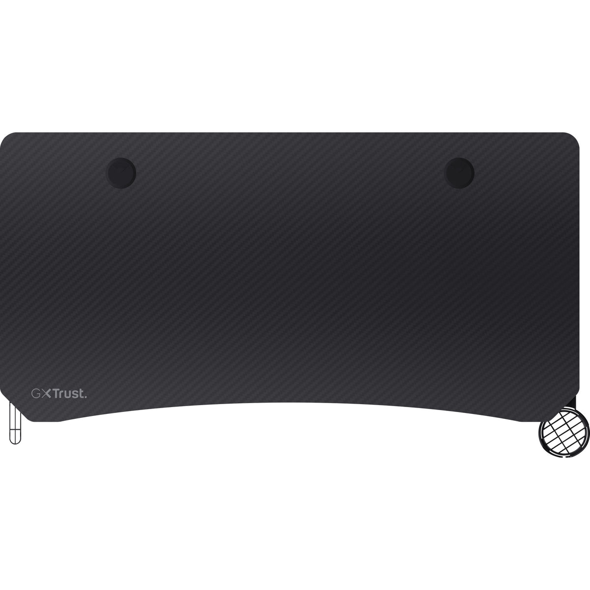 Trust gxt 712 dynamus gamingtafel gaming desk (zwart)